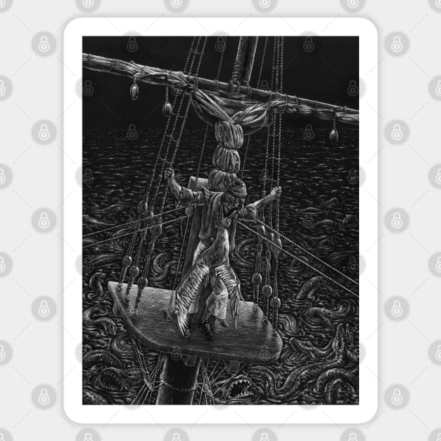 The Rime of the Ancient Mariner Sticker by WonderWebb